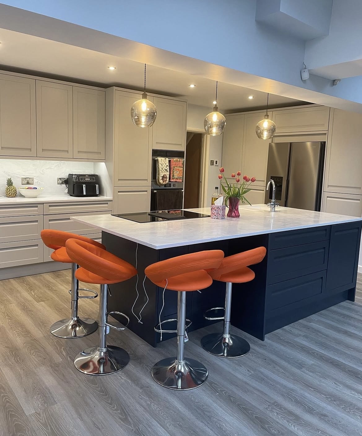 Open-Plan Shaker Kitchen
